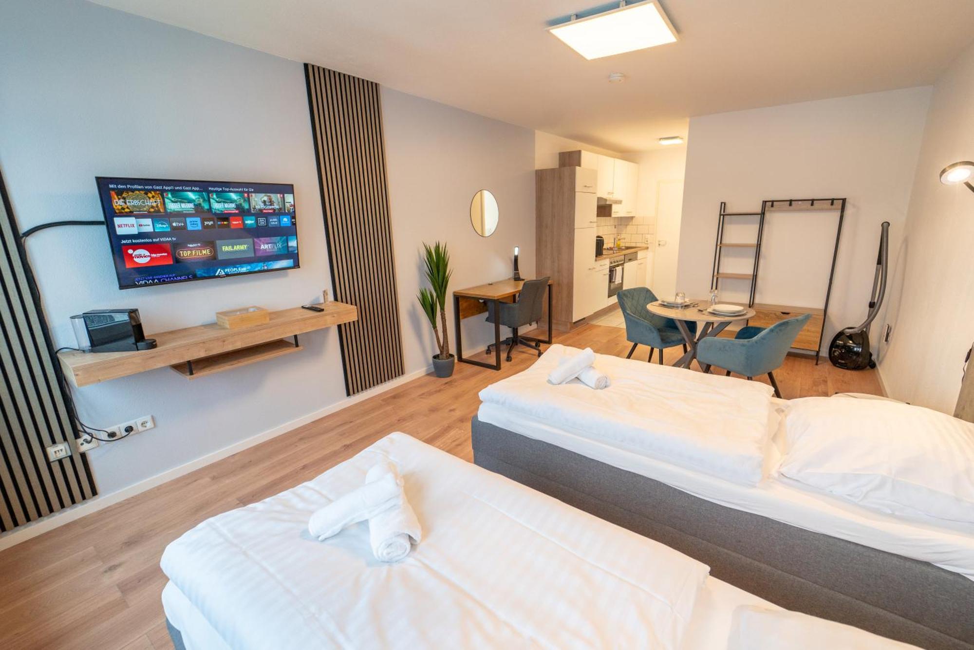 Range - Apartments - Kueche - Wlan - Netflix - Bis Zu 7 Personen Fellbach Dış mekan fotoğraf