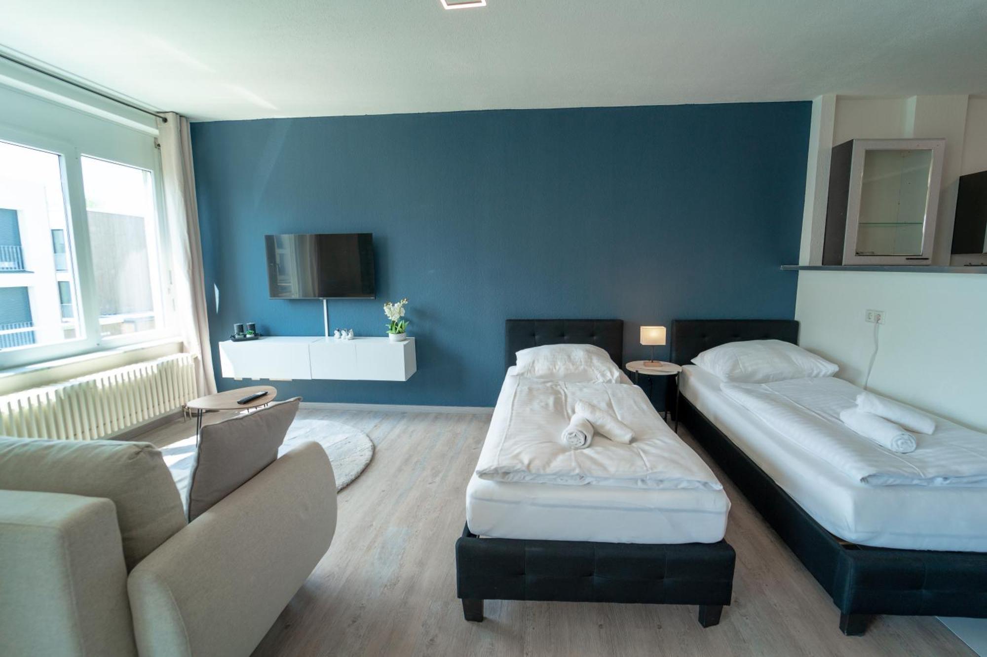 Range - Apartments - Kueche - Wlan - Netflix - Bis Zu 7 Personen Fellbach Dış mekan fotoğraf