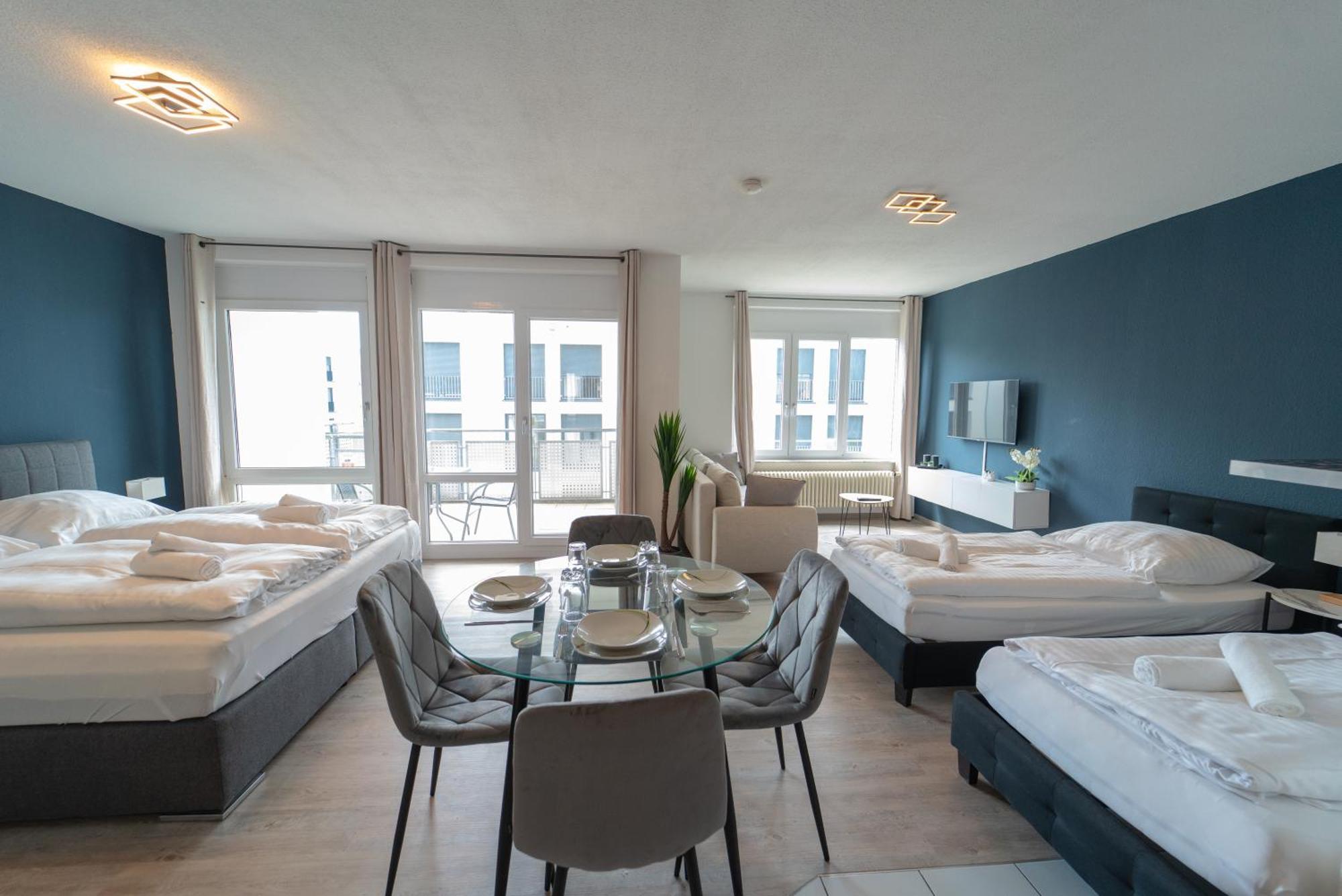Range - Apartments - Kueche - Wlan - Netflix - Bis Zu 7 Personen Fellbach Dış mekan fotoğraf